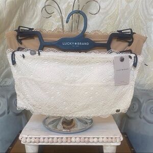 ⚡️Lucky Brand Lacey Tube Bras - Small